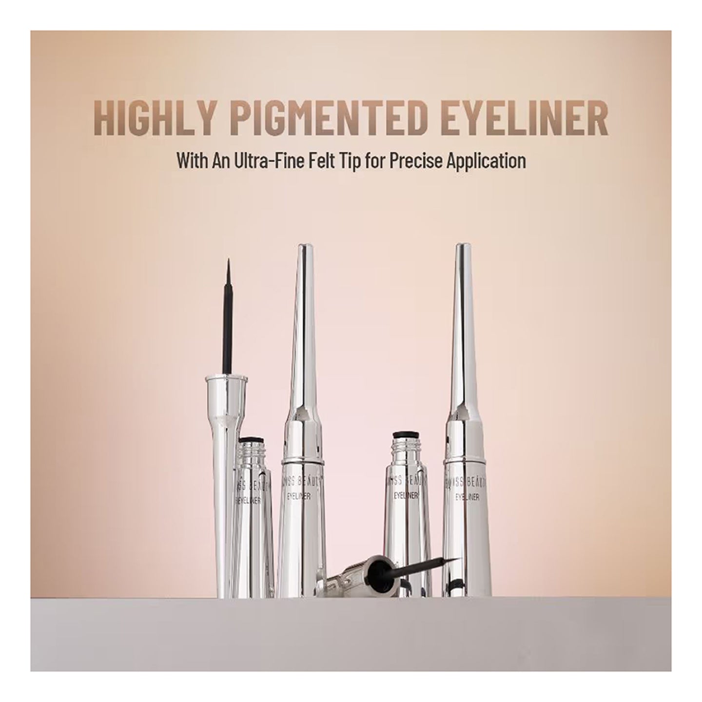 Swiss Beauty Liquid Eyeliner Jet Black