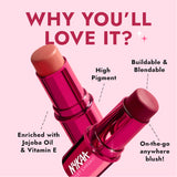 Nykaa Cosmetics Get Cheeky Blush Stick 7.5G