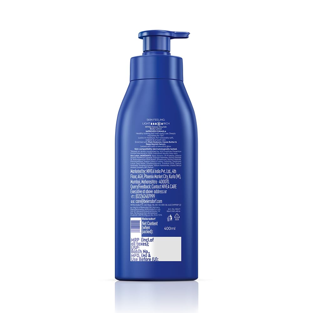 Nivea Cocoa Nourish Oil Body Lotion