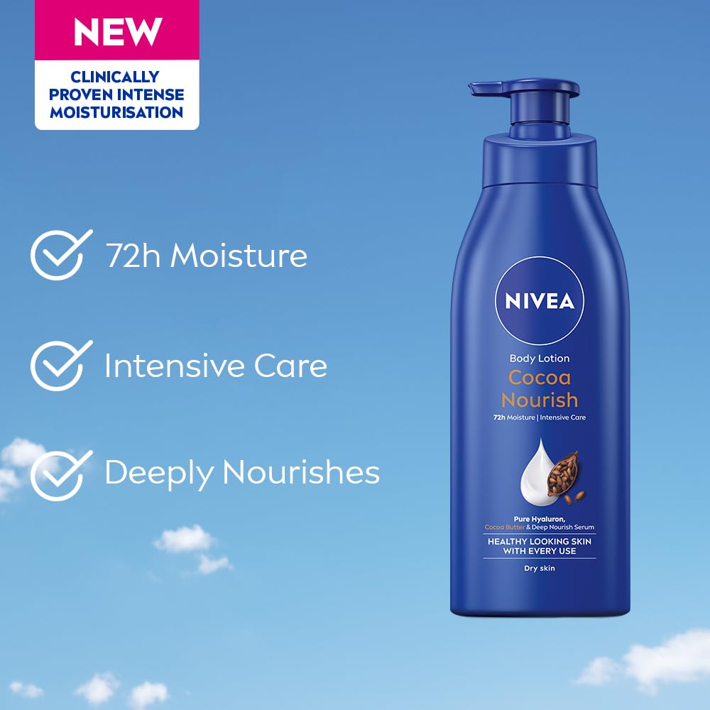 Nivea Cocoa Nourish Oil Body Lotion