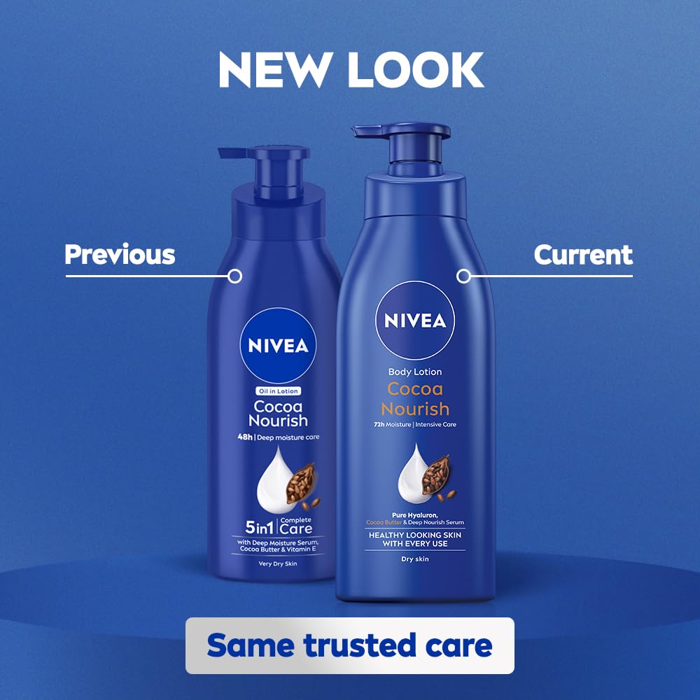 Nivea Cocoa Nourish Oil Body Lotion