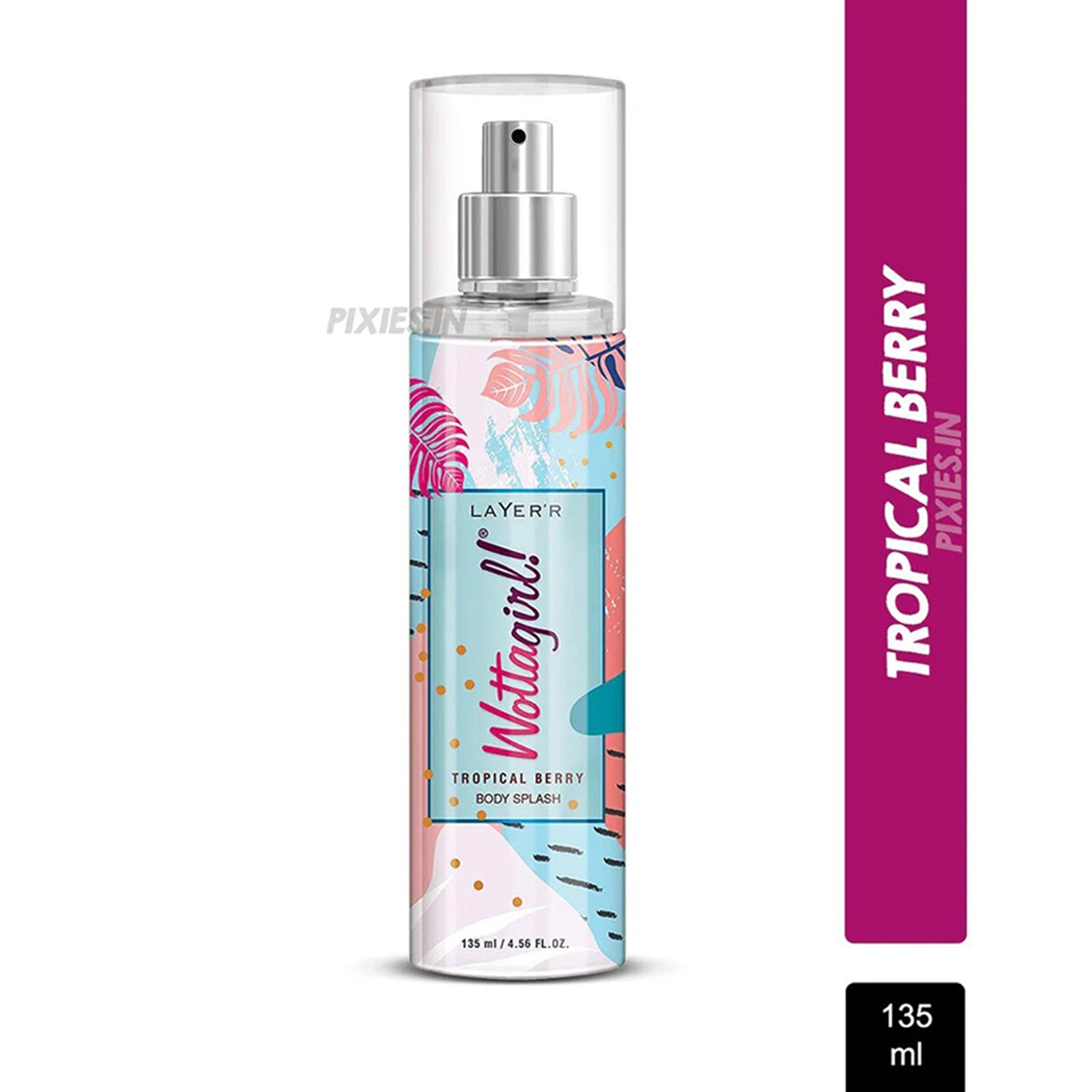Layer R Wottagirl Tropical Berry Body Splash For Her 135Ml