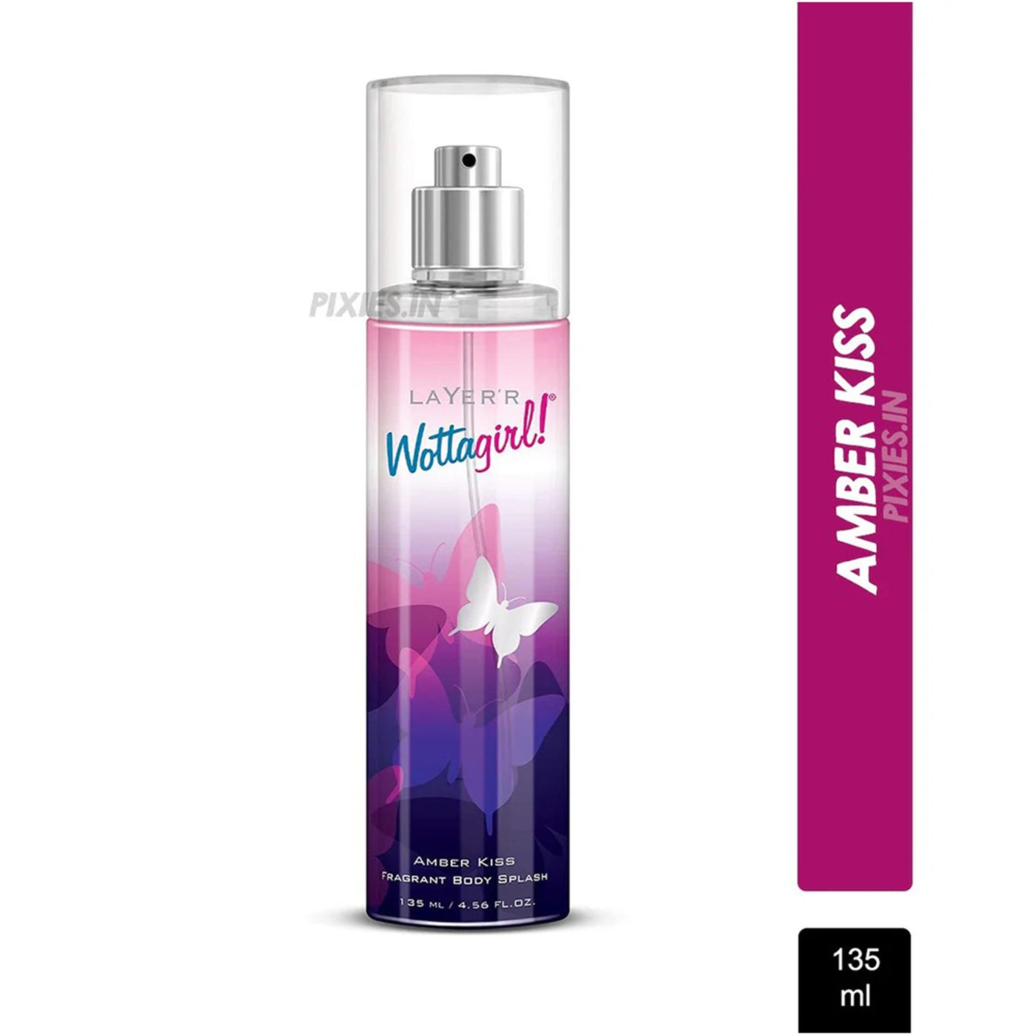 Layer R Wottagirl Amber Kiss Body Splash For Her 135Ml