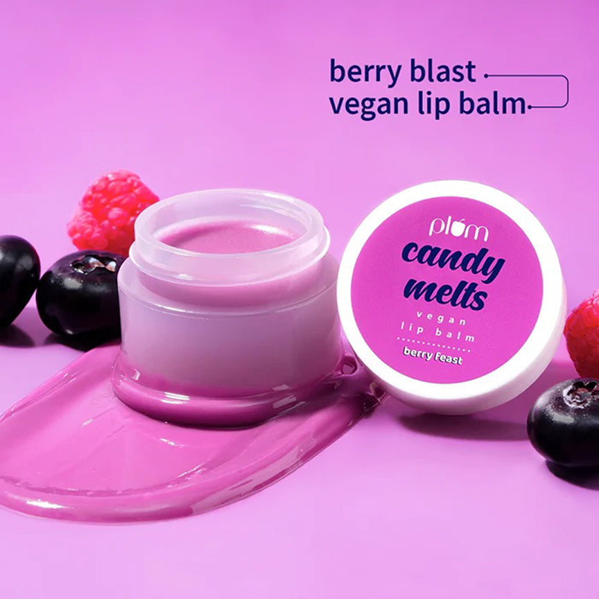 Plum Candy Melts Vegan Lip Balm 12G