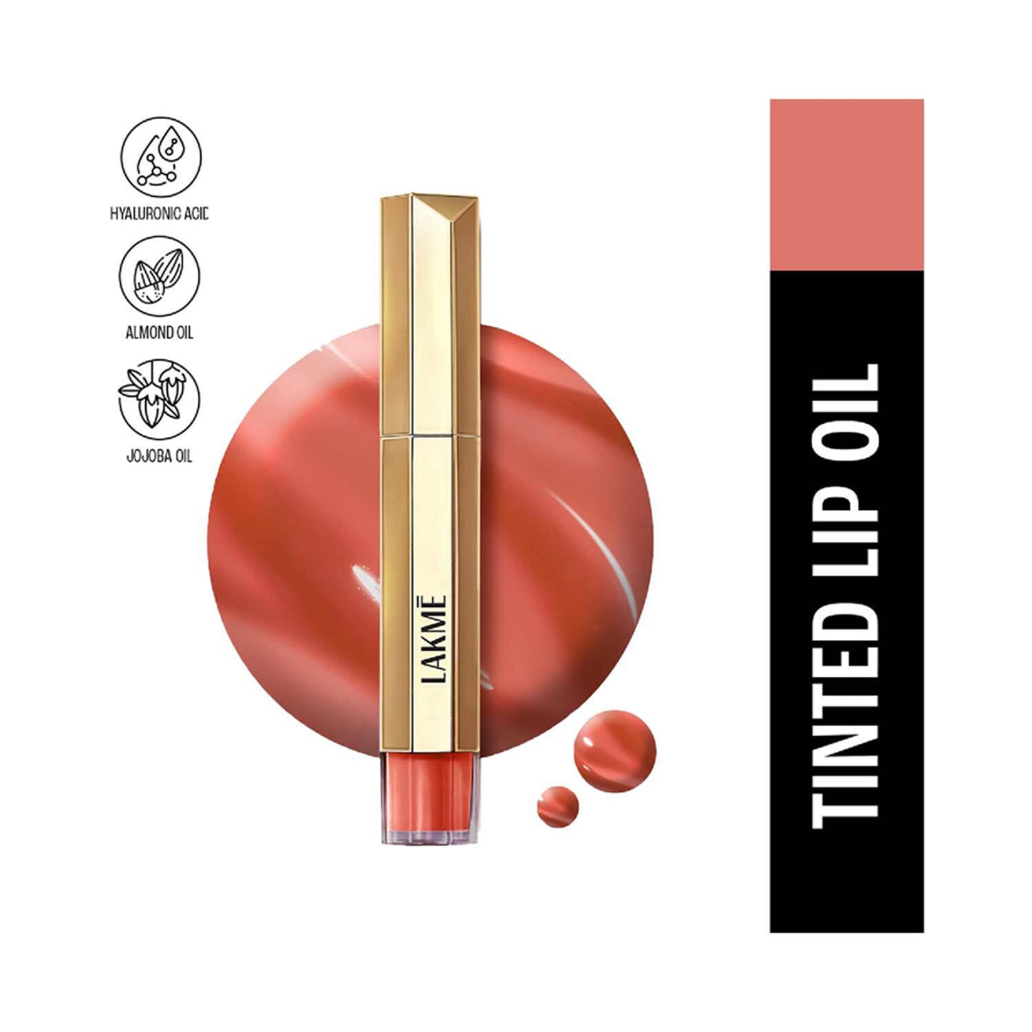 Lakme 9To5 Overtime Shine Tinted Lip Oil 5.3Ml