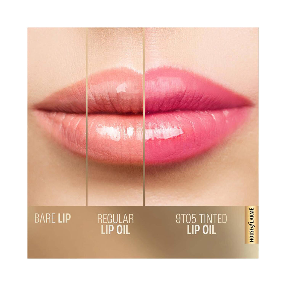 Lakme 9To5 Overtime Shine Tinted Lip Oil 5.3Ml