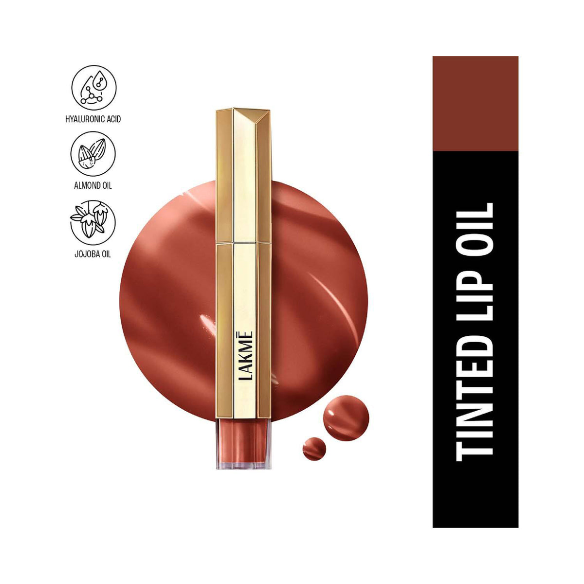 Lakme 9To5 Overtime Shine Tinted Lip Oil 5.3Ml