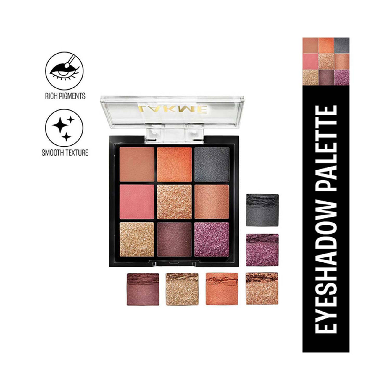 Lakme Ultimate Glam Eyeshdow Palette 11.7G