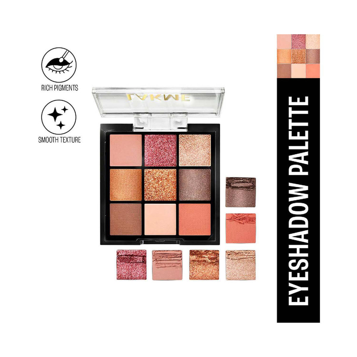 Lakme Ultimate Glam Eyeshdow Palette 11.7G