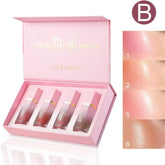 Handian 6 Color Mousse Liquid Blush Set 7G*4Pcs
