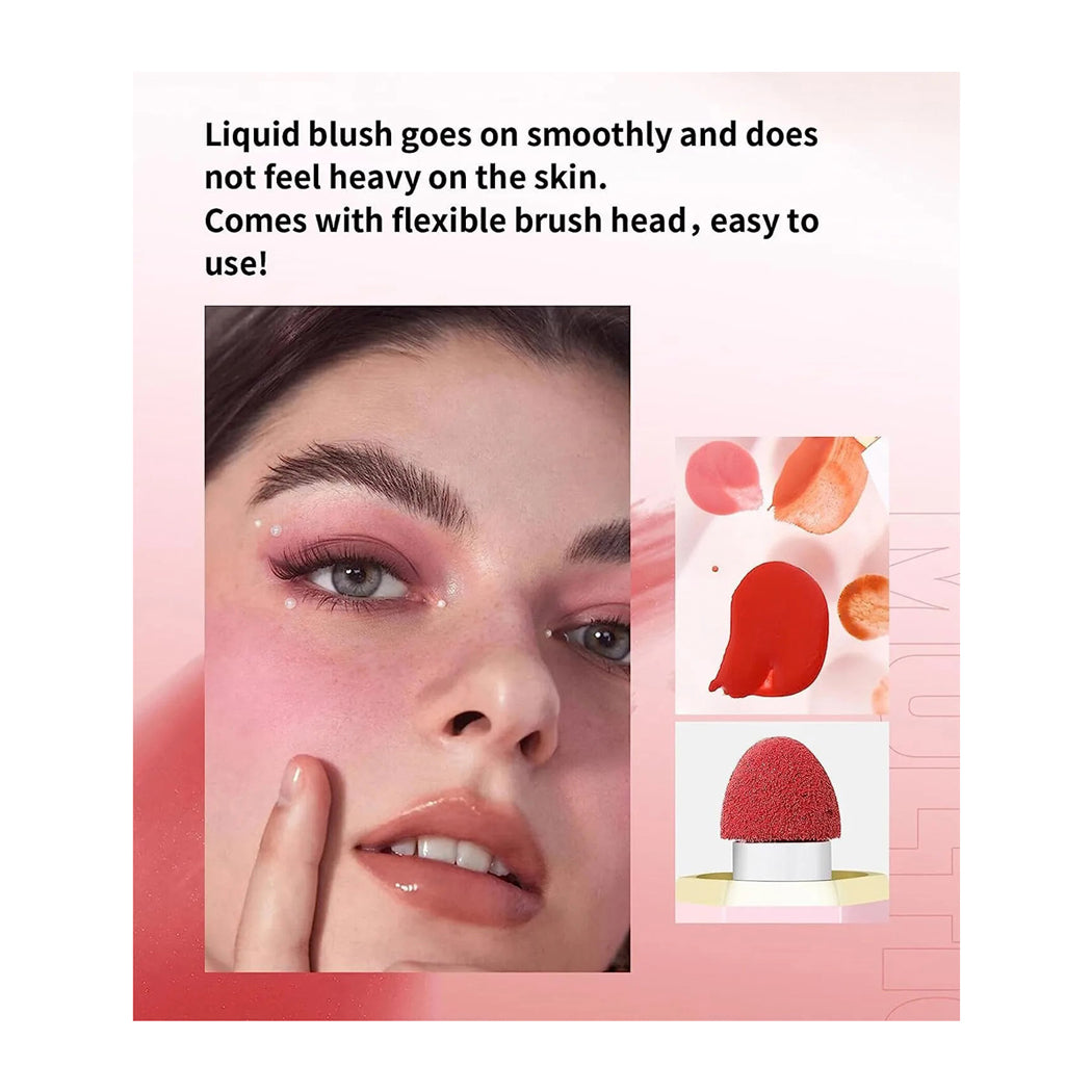 Handaiyan 6 Color Mousse Liquid Blush Set 7G*4Pcs