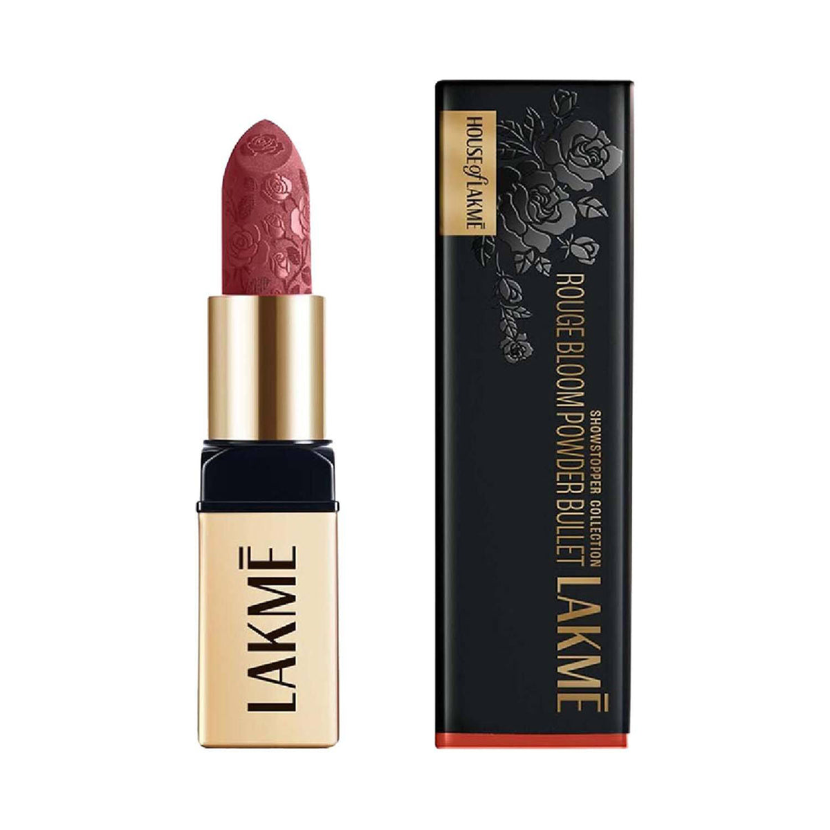 Lakme Rouge Bloom Powder Bullet Lipstick 4G