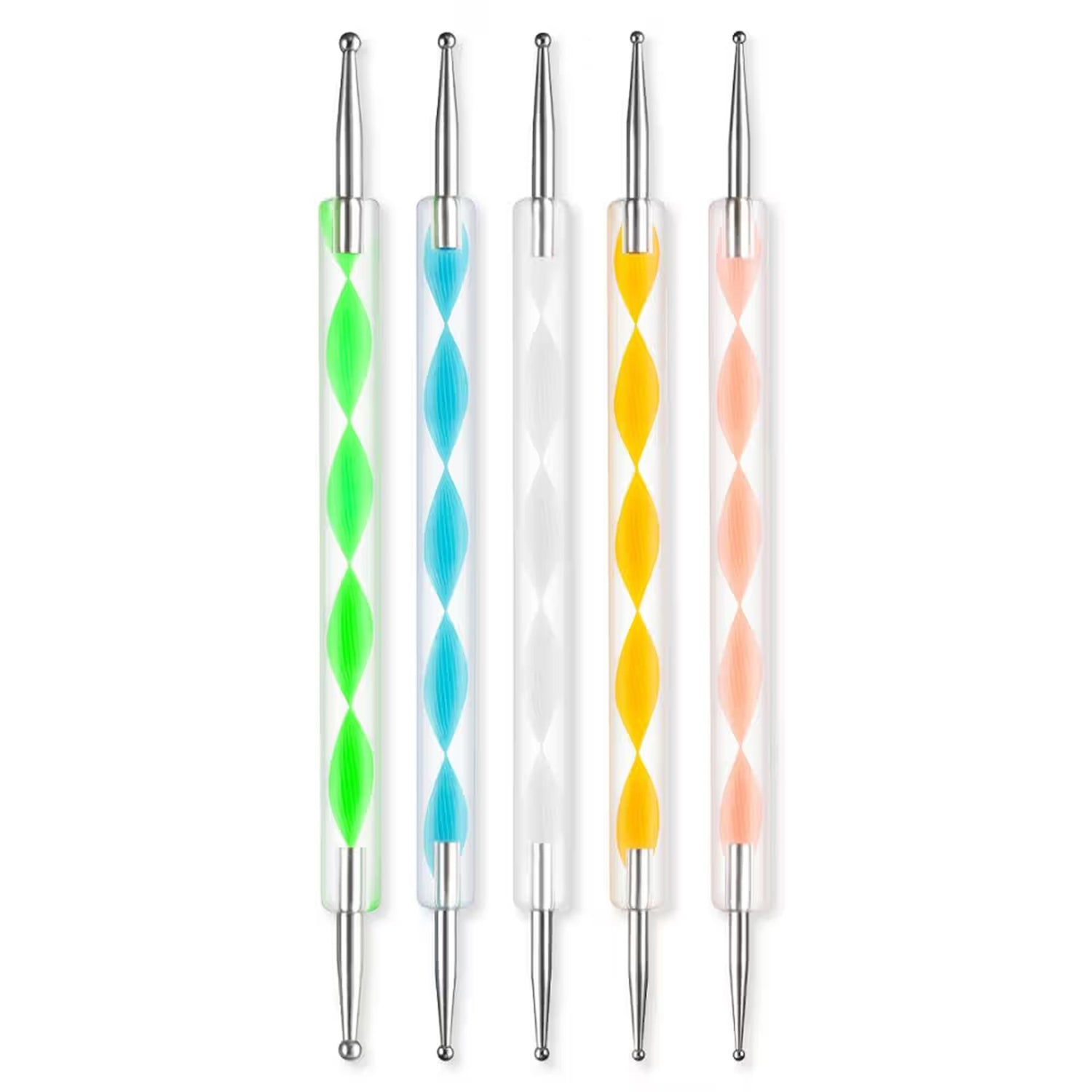 Shills Rainbow Nail Dotting Tool Set 5Pc