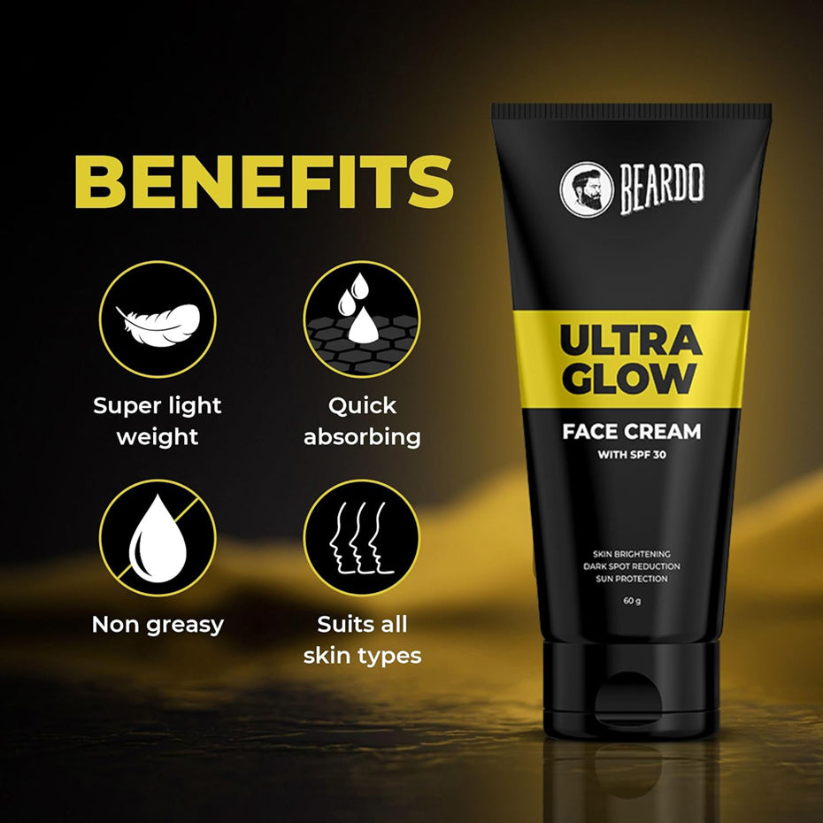 Beardo Ultra Glow Face Cream 60G