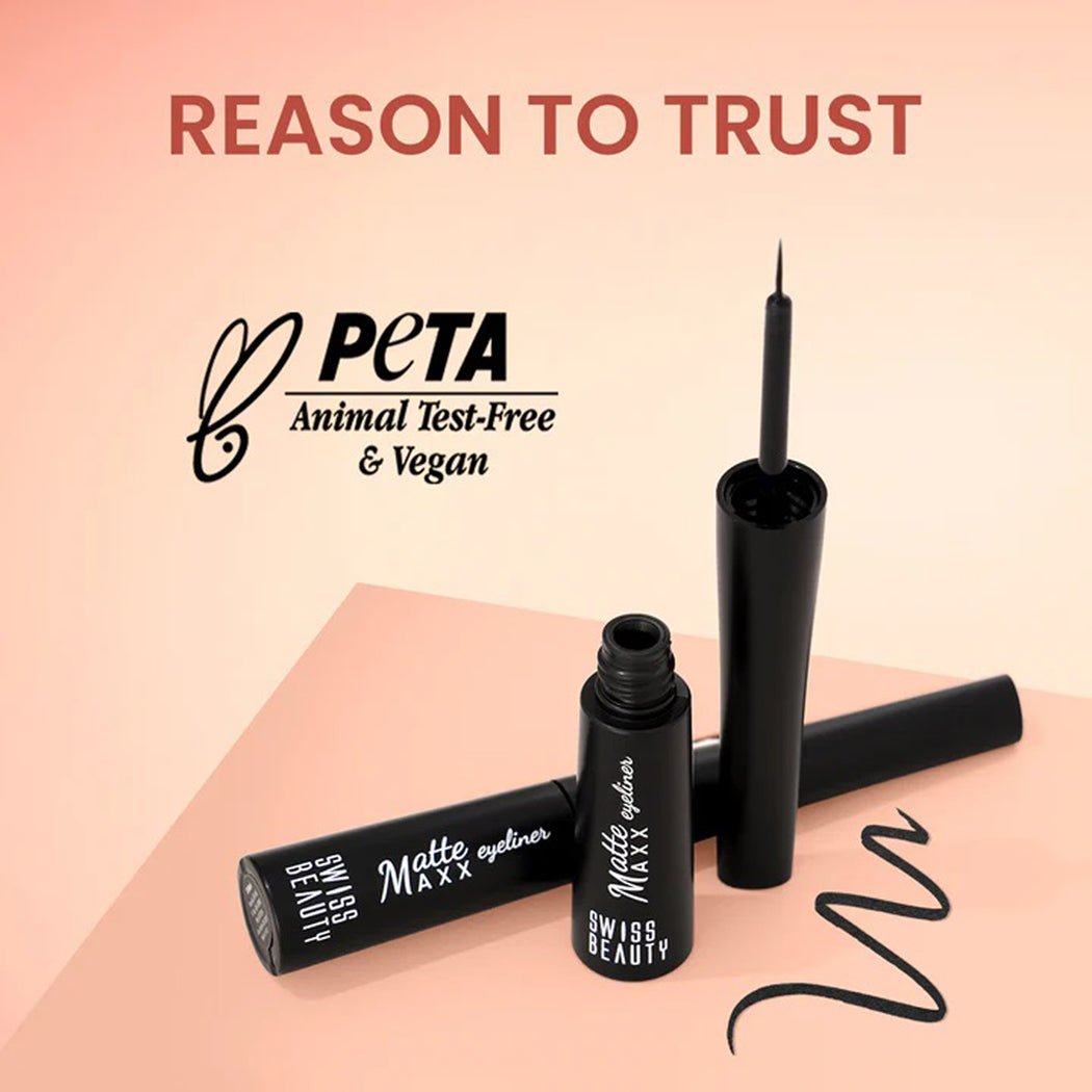 Swiss Beauty Matte Maxx Eyeliner 4G