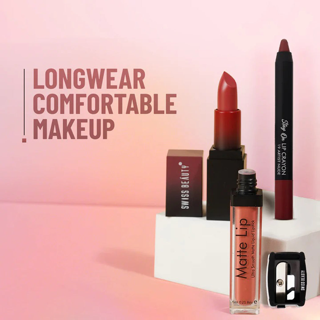 Swiss Beauty Stay Maxx Lip Crayon 3.5G