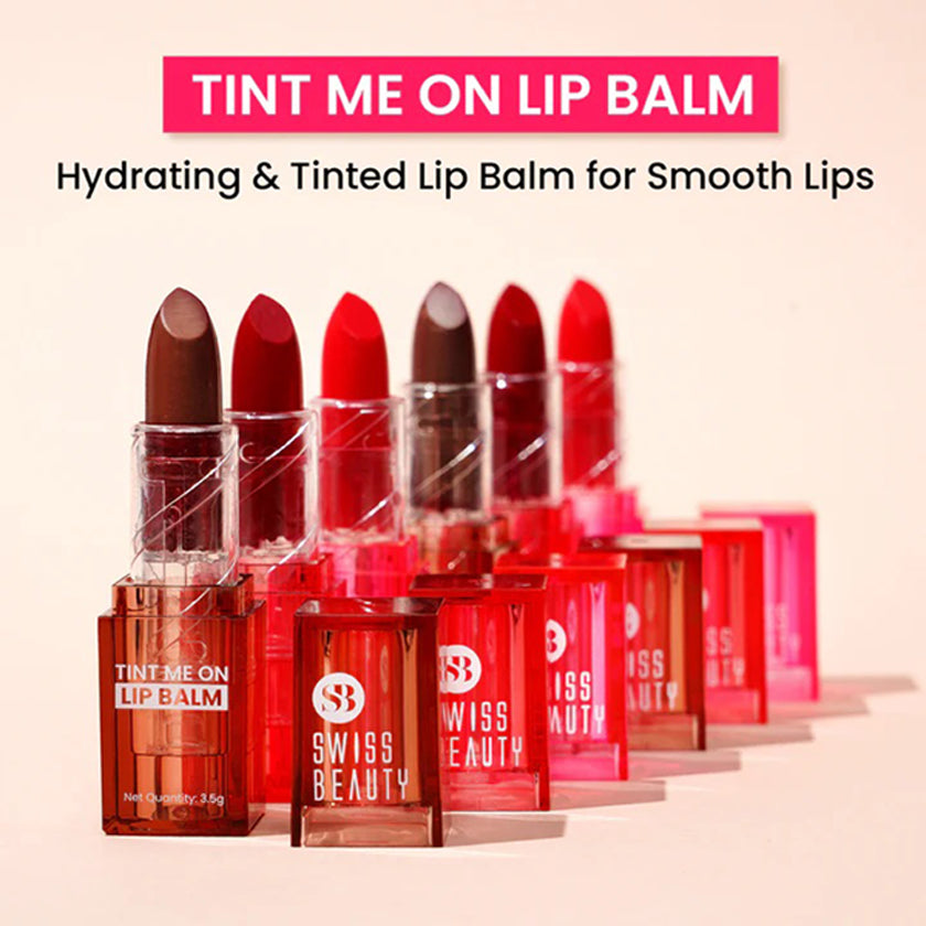 Swiss Beauty Tint Me On Lip Balm 3.5G