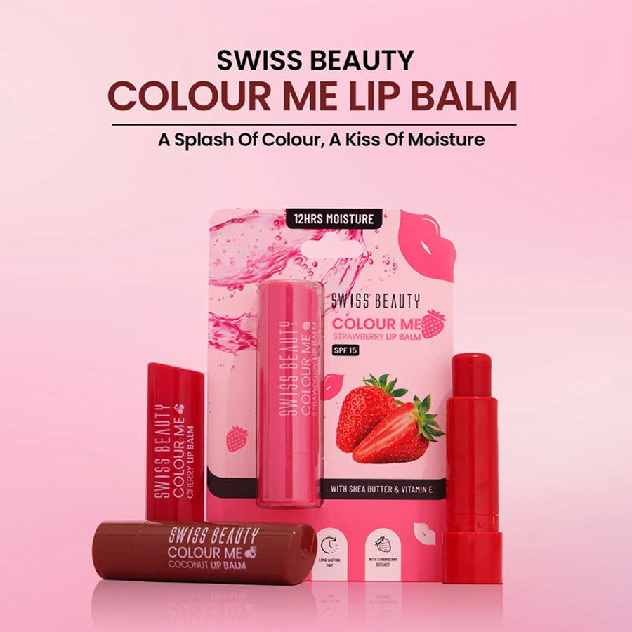 Swiss Beauty Colour Me Lip Balm 4.5G
