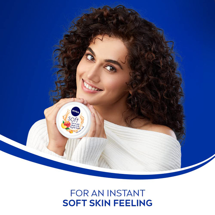 Nivea Soft Light Moisturiser Playful Peach