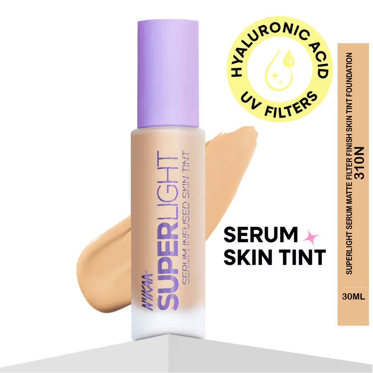 Nykaa Superlight Serum Skin Tint Foundation 30Ml