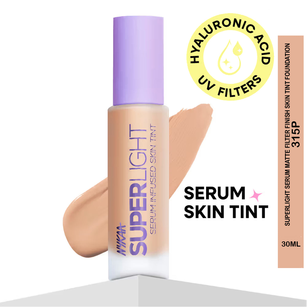 Nykaa Superlight Serum Skin Tint Foundation 30Ml