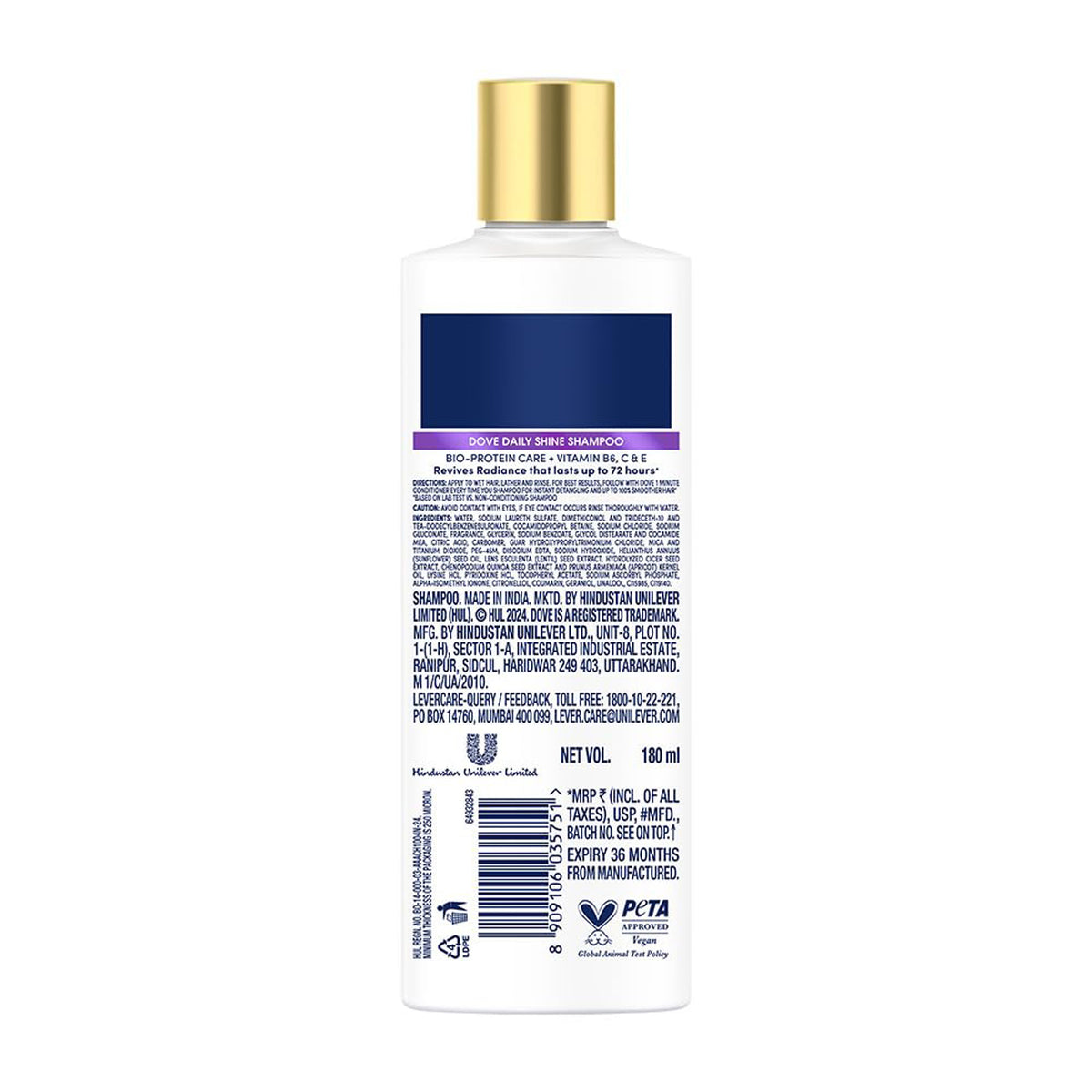 Dove Daily Shine Bio-Protein Care Shampoo