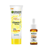 Garnier Vitamin C Serum And Face Wash 15Ml+50G