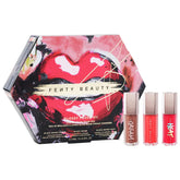Fenty Beauty Glossy Posse Vii Full Size Gloss Bomb Trio - gloss sipper