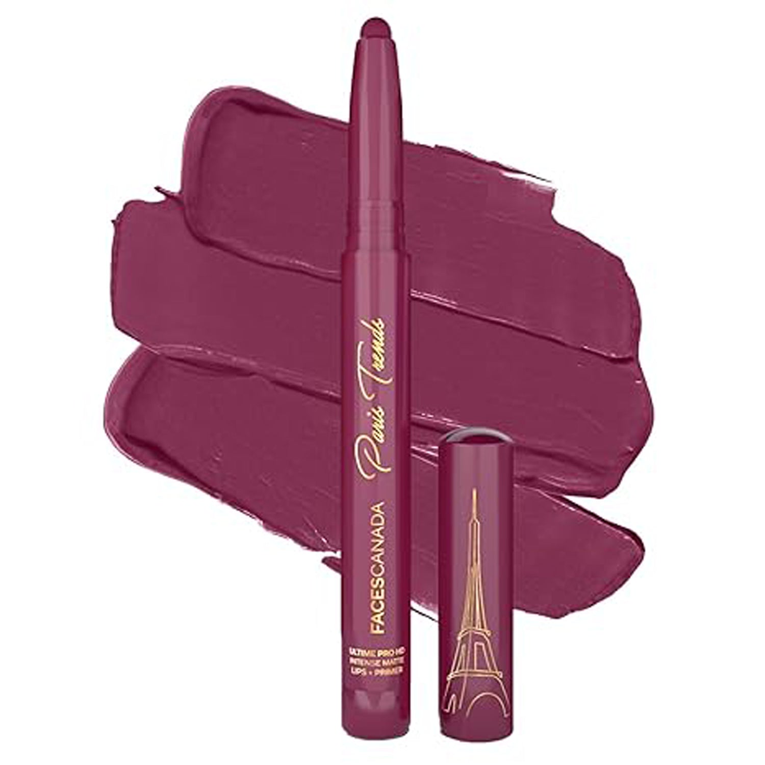 Faces Ultime Pro Hd Intense Matte Lip+Primer Lip Color 1N*1.4G