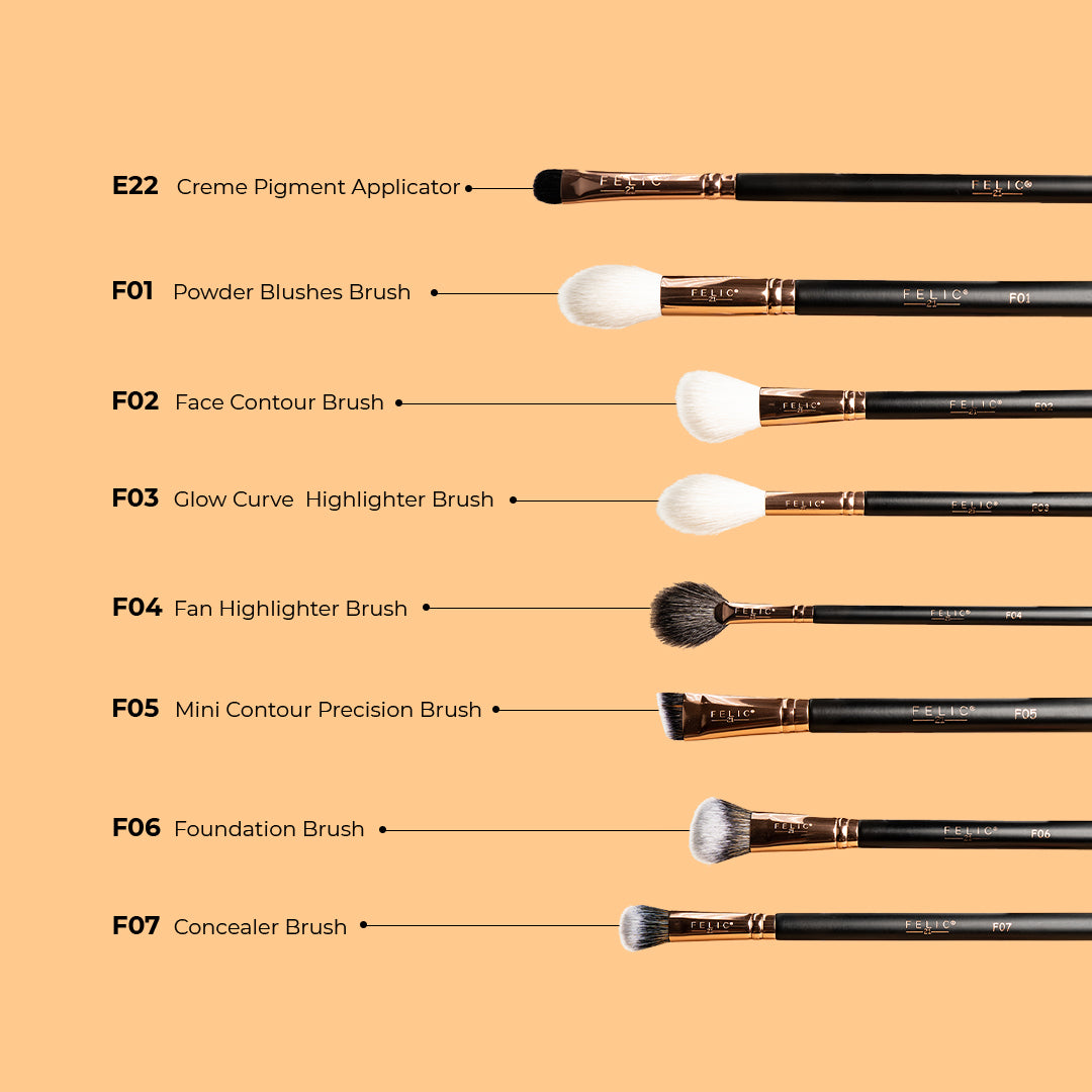 Felic 21 Brush Set(Set Of 32)