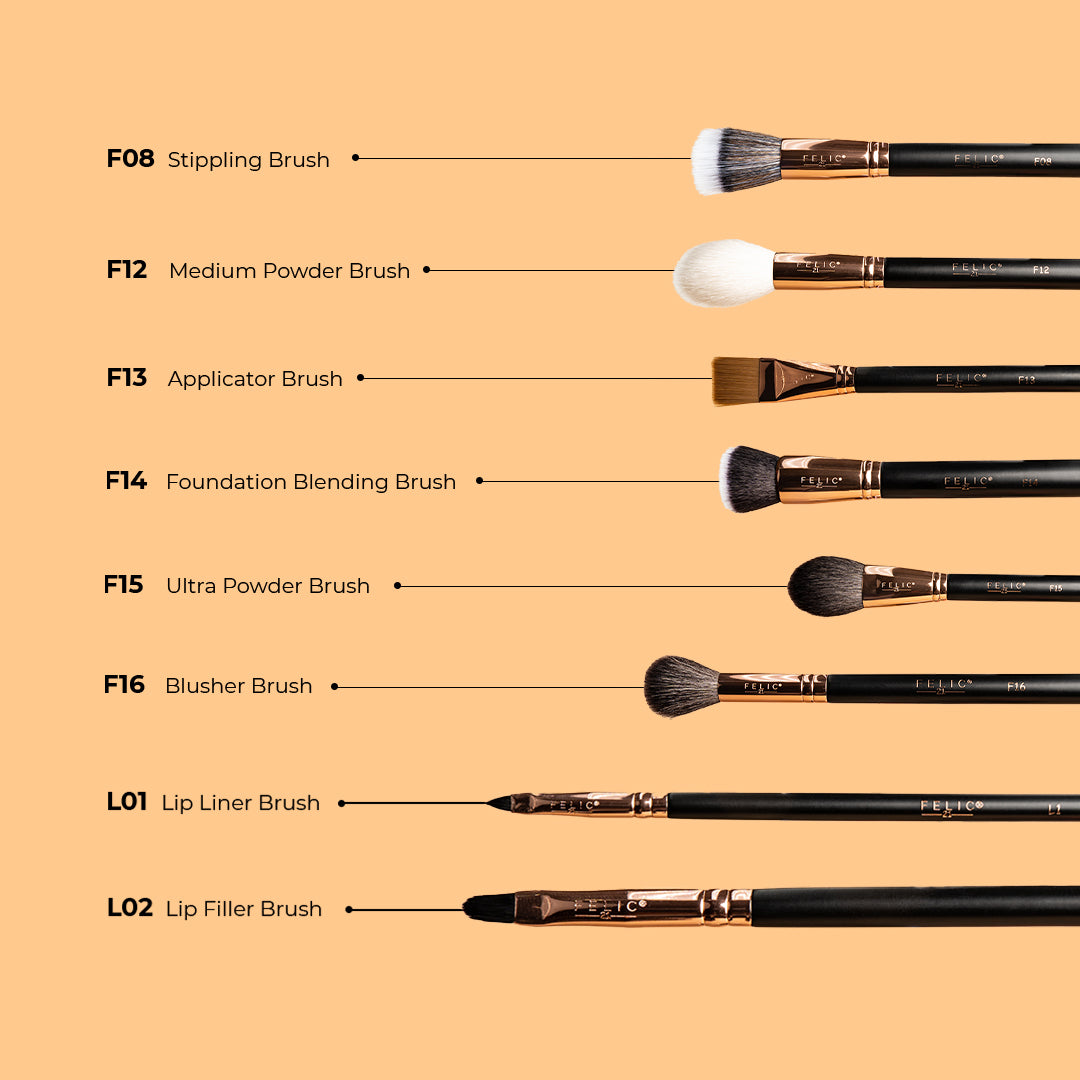 Felic 21 Brush Set(Set Of 32)