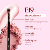 Felic 21 Eye Brush E19 Flat Detail Brush