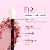 Felic 21 Face Brush F12 Medium Powder Brush