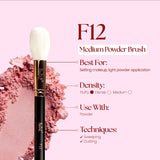 Felic 21 Face Brush F12 Medium Powder Brush
