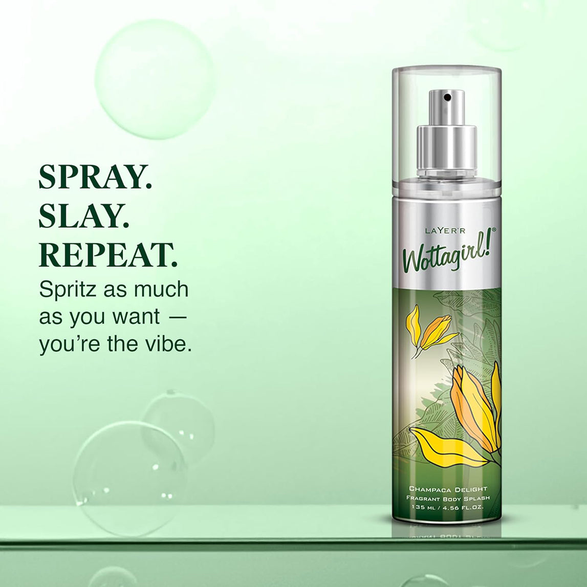 Layer R Wottagirl Champaga Delight Body Splash For Her 135Ml