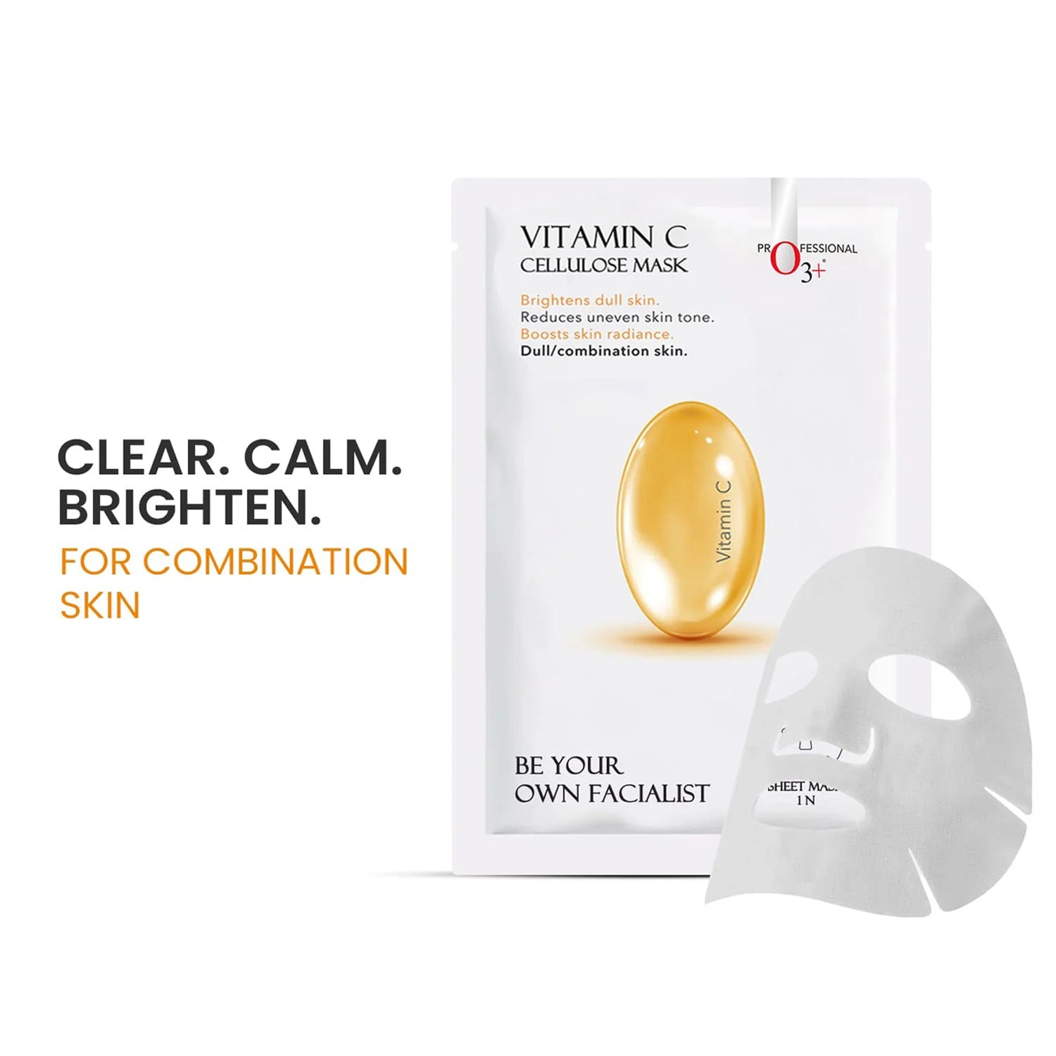 O3+ Vitamin C Cellulose Mask 1N