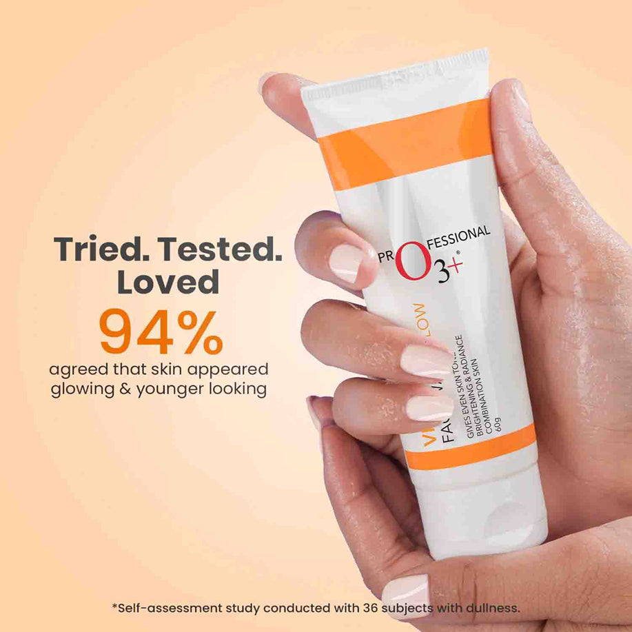 O3+ Vitamin C Face Wash Glow 60G