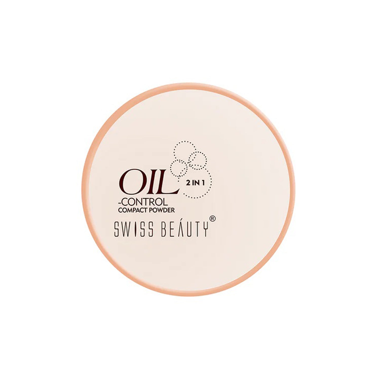 Swiss Beauty 2 In 1 Oil Control Compact Powder 2*10G