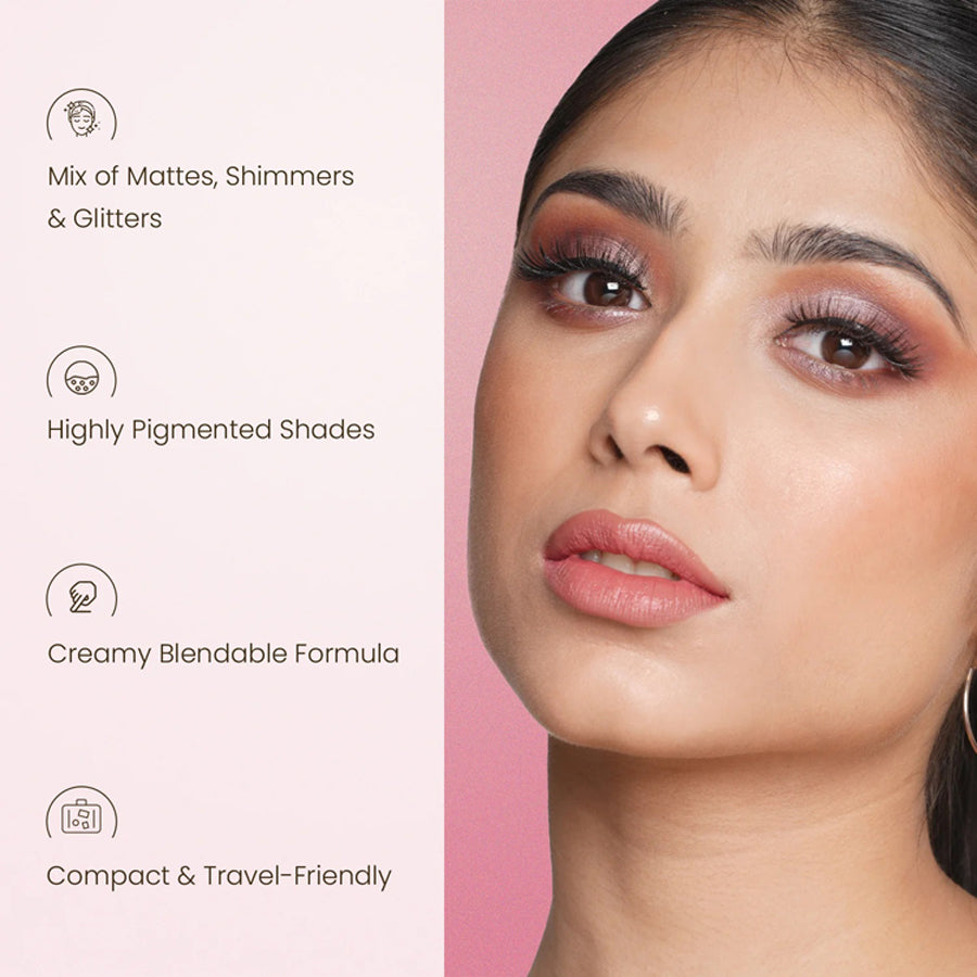 Swiss Beauty Lustre Eyeshadow Palette 5G