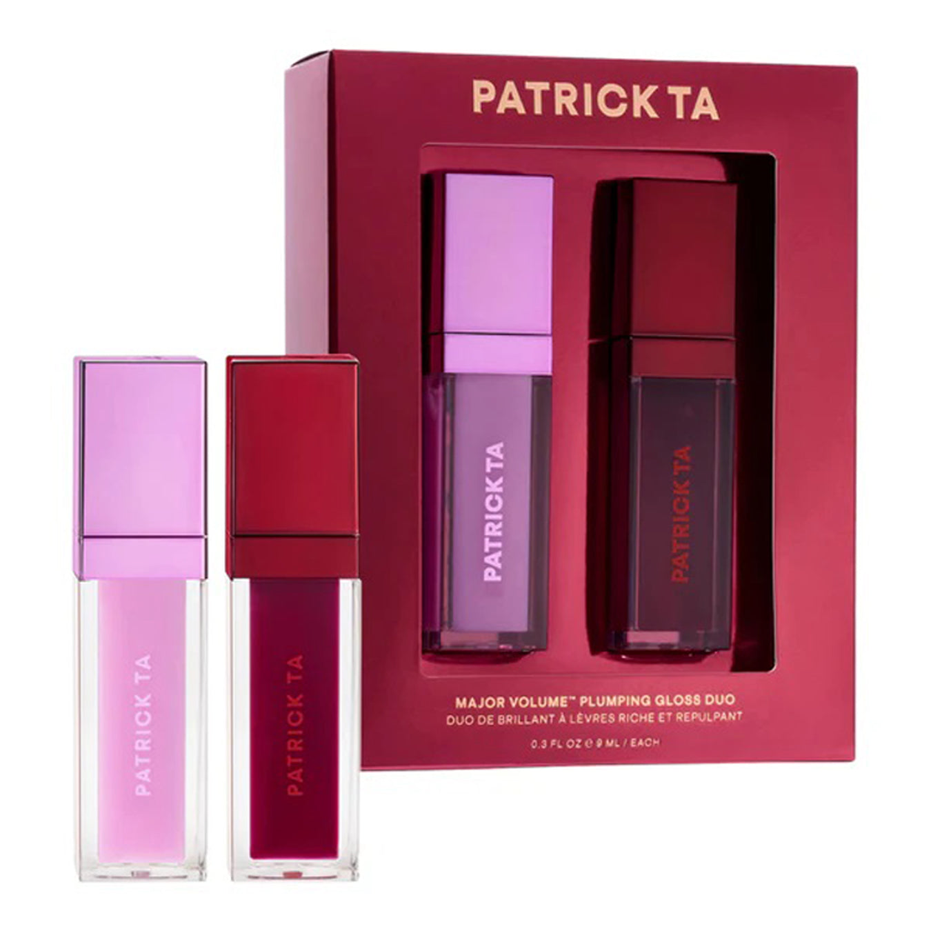 Patrick Ta Major Volume Plumping Gloss Duo 9Ml Each