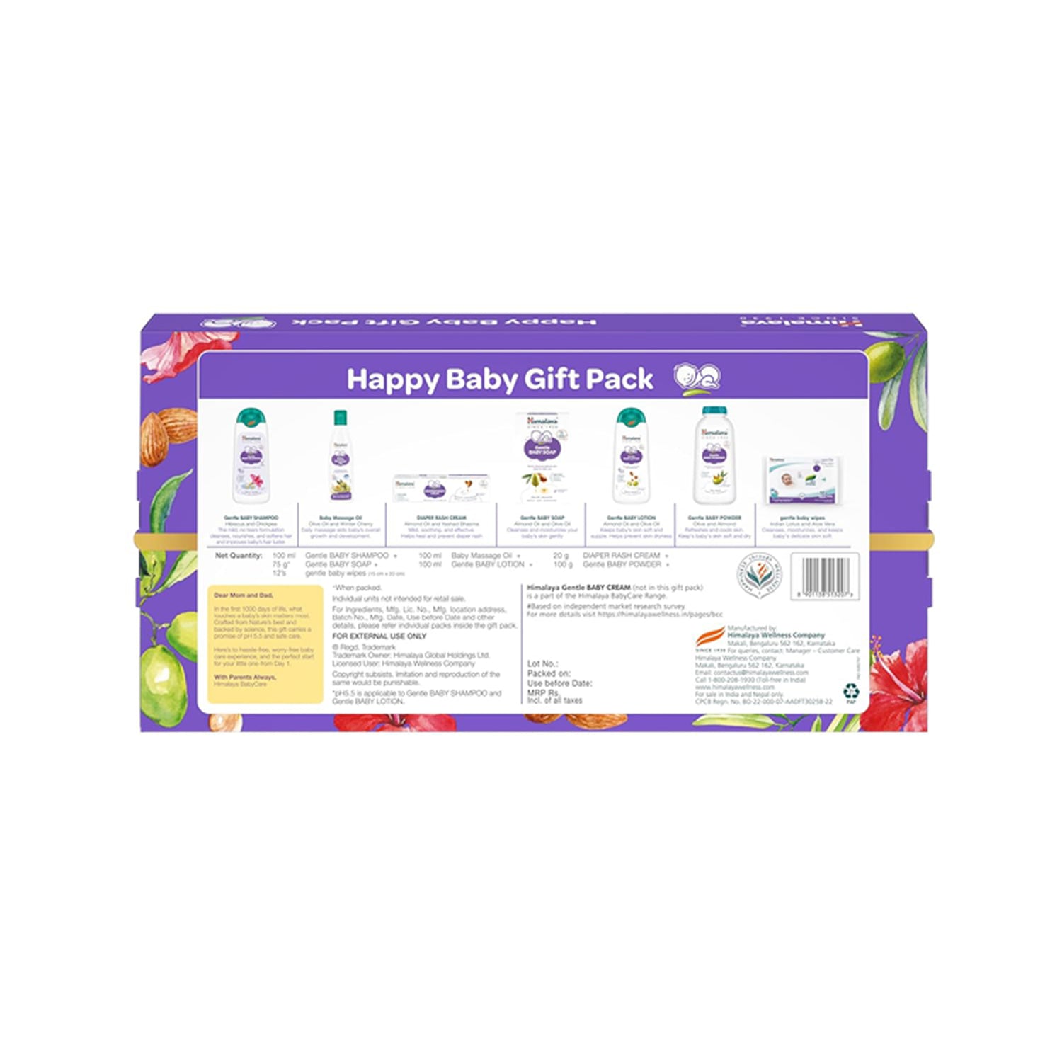 Himalaya Baby Gift Pack 300Ml+195G