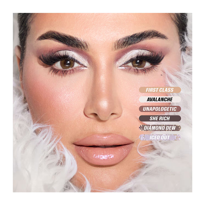 Huda Beauty Icy Nude Eyeshadow Palette 16.1G