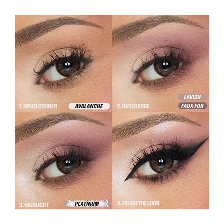 Huda Beauty Icy Nude Eyeshadow Palette 16.1G