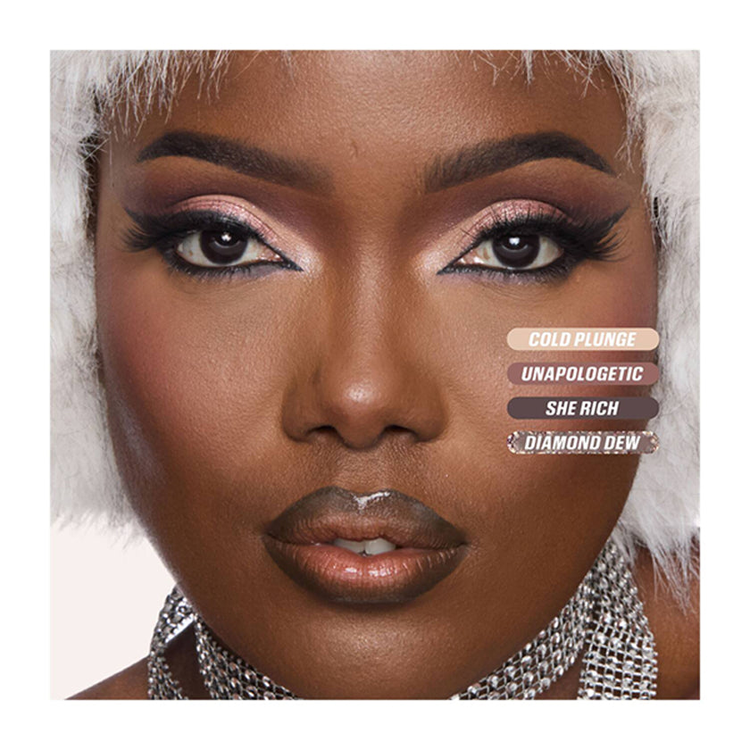 Huda Beauty Icy Nude Eyeshadow Palette 16.1G