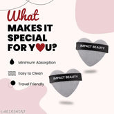 Impact Beauty Small Heart Finger Puff 4Pcs