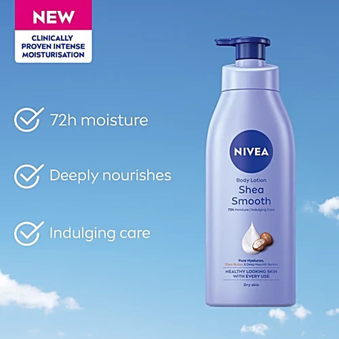 Nivea Shea Smooth Body Milk