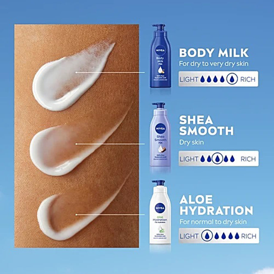 Nivea Shea Smooth Body Milk