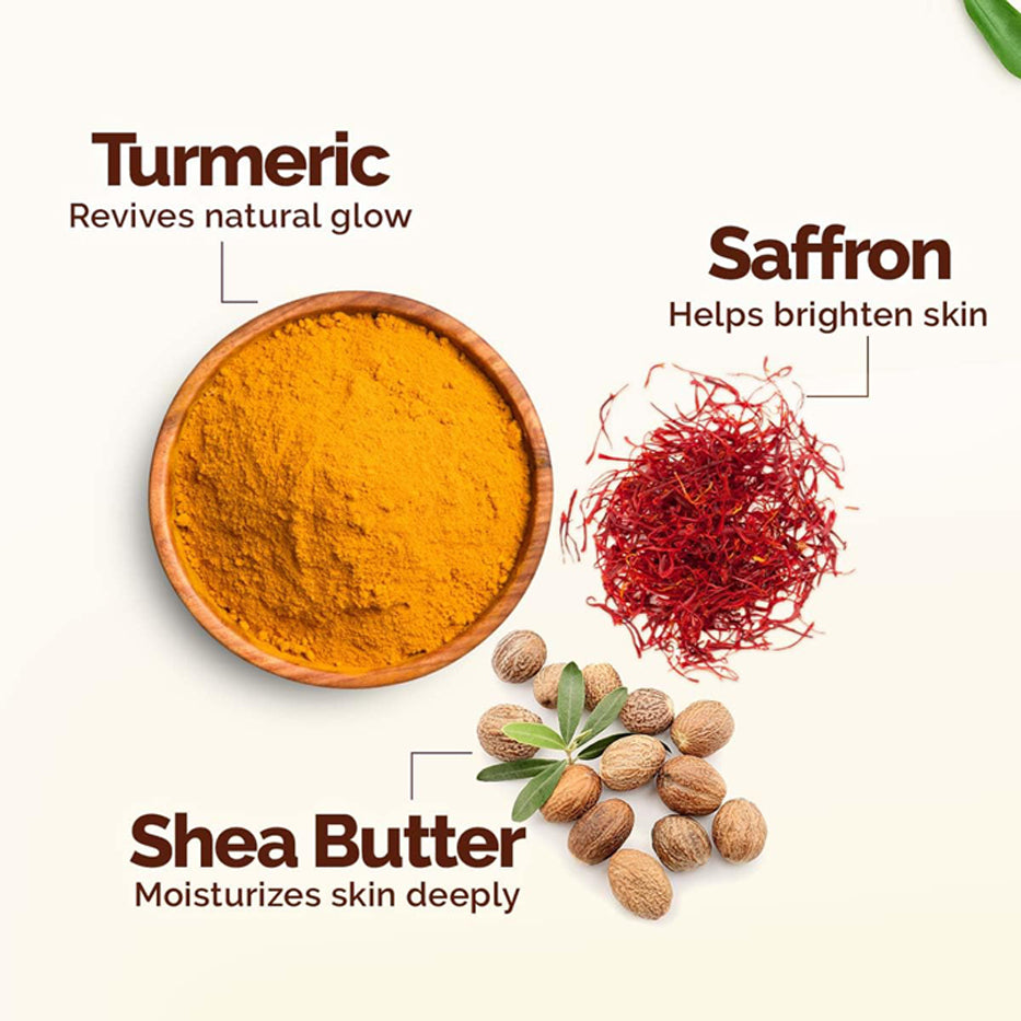 Mamaearth Ubtan Moisturrizing Body Lotion With Turmeric & Saffron