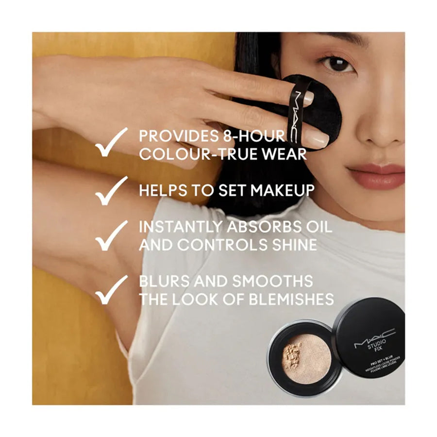 Mac Studio Fix Pro Set + Blur Weightless Loose Powder 6.5G