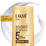 Lakme 9 To 5 Sun Expert Dry Matte Fluid Spf 50 Pa++